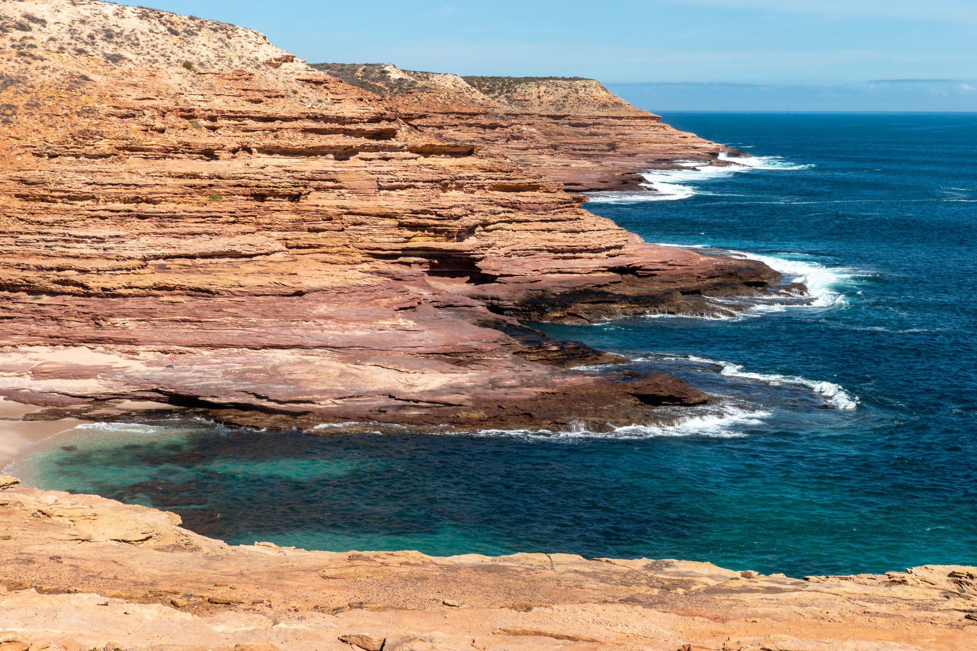Kalberri - Wanderung vom Red Bluff Lookout nach Pot Alley
